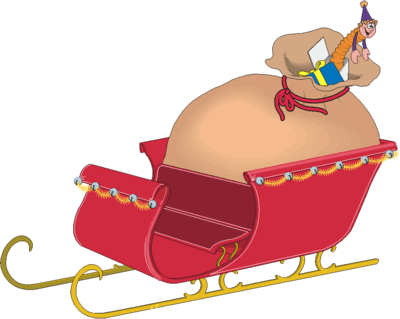 Sleigh Clipart - Tumundografico