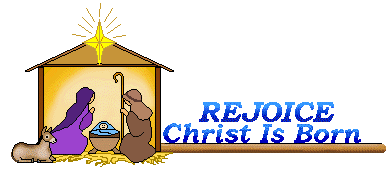 Christmas clip art nativity