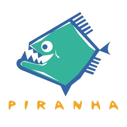 Cartoon Piranha