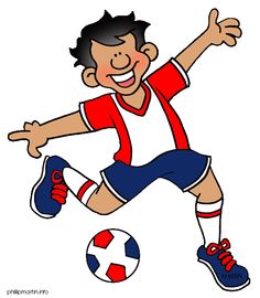 Sport boy clipart