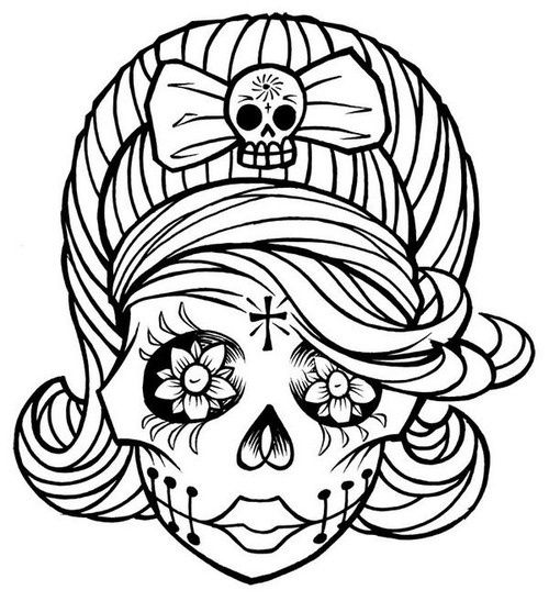 1000+ images about sugar skulls | Sugar skull images ...