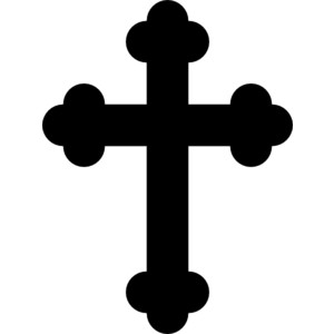 Black Cross clip art - Polyvore