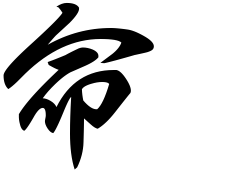 Japanese symbol for Life / All calligraphy