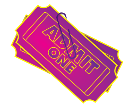 Admit One Ticket Clip Art, Vector Admit One Ticket - 659 Graphics ...