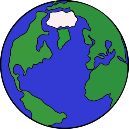 Map Of The World Clip Art - ClipArt Best