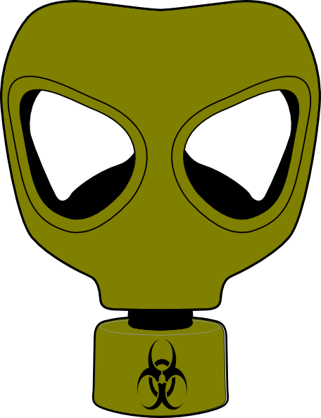 gas mask clipart