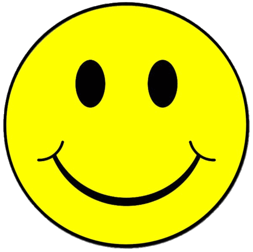 Smiley face clipart with no background