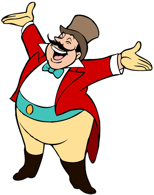 Circus ringmaster clipart