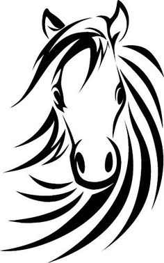 Printable Cartoon Horse Head Template - ClipArt Best