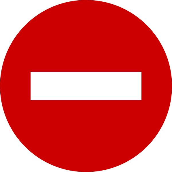 File:Road-sign-no-entry.svg