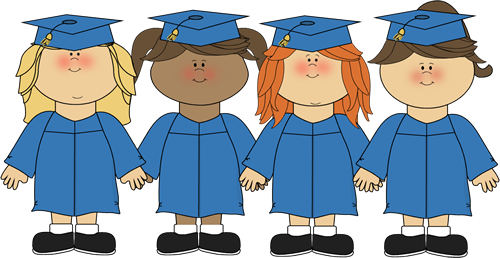 Kids Graduation Clip Art