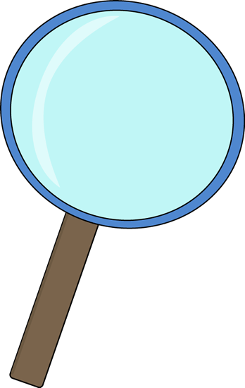 Science magnifying glass clipart