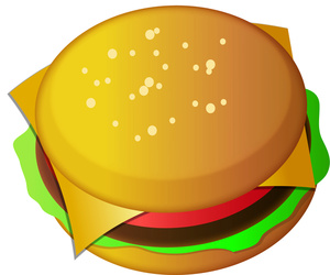 Cheeseburger Clip Art - Tumundografico