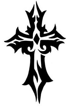 Tribal Cross Design - ClipArt Best