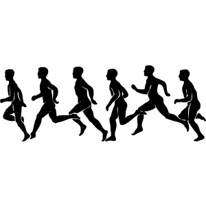 Running images clip art free