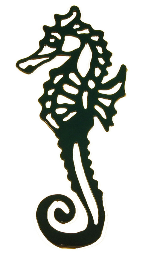 Seahorse Outline Clipart - Free to use Clip Art Resource