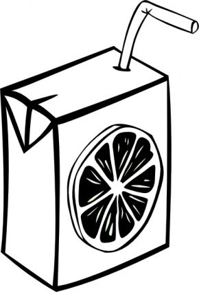 Orange Juice Carton Clipart - Free Clipart Images