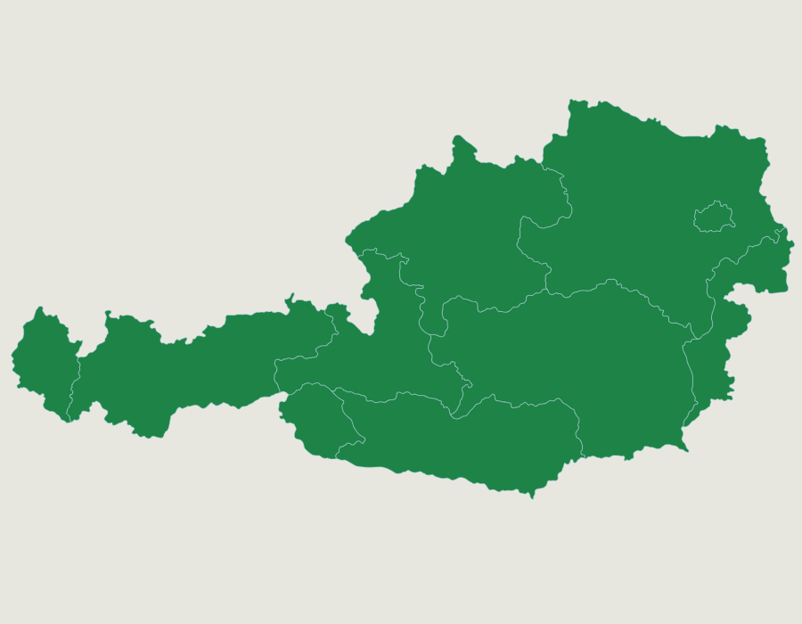 Austria: States - Map Quiz Game