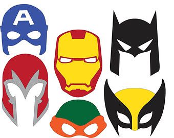 Super Hero Masks | Halloween Party ...