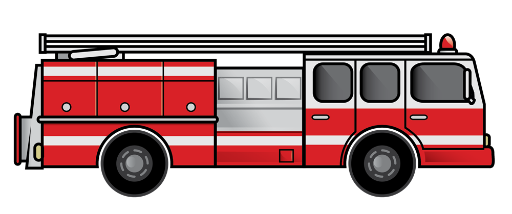 Fire truck clipart free