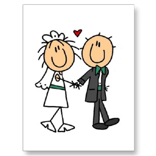 Bride And Groom Clipart - Tumundografico