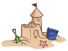 25+ Building Sand Castle Clipart