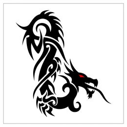 Tribal Dragon Tattoos