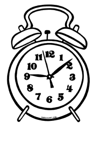 Alarm clock clip art