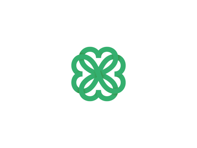 Shamrock logo mark by Rockmade Studio - Dribbble