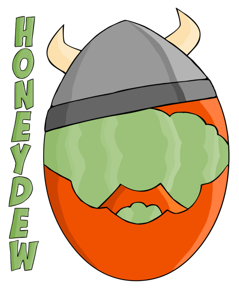 Honeydew Melon Drawing - ClipArt Best