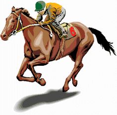 Horse Racing Clipart - Free Clipart Images