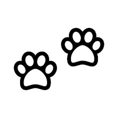 Dog paw outline clipart - ClipartFox