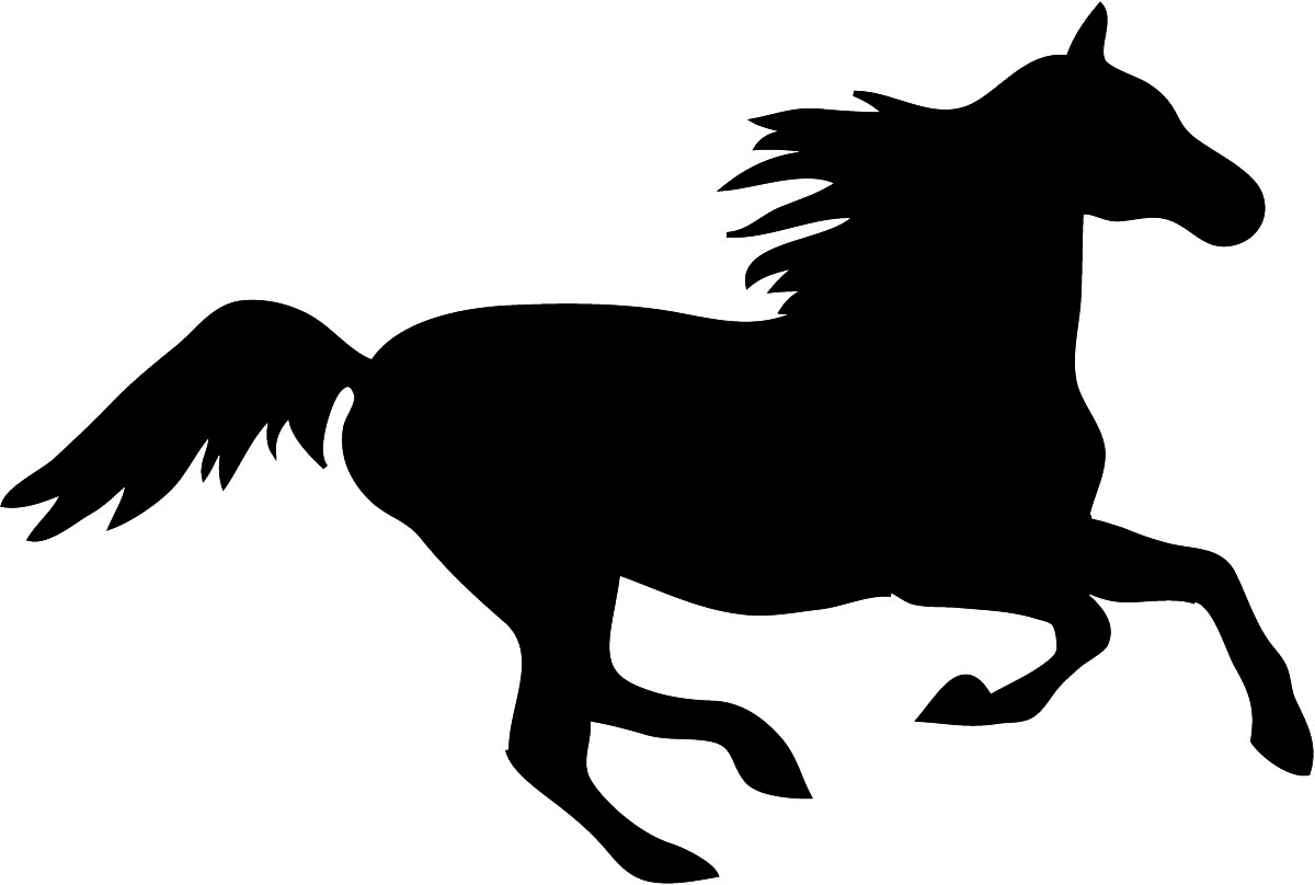 Running Horse Clip Art - Tumundografico