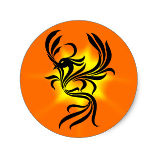 Phoenix Stickers | Zazzle.co.uk
