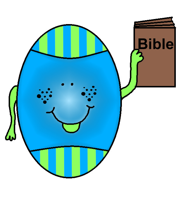 Church House Collection Blog: Easter Eggs Holding Bibles Clipart ...