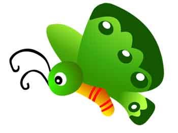 Animated Butterfly Clip Art