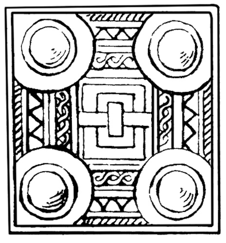 Free Celtic Clip Art -Belt Buckle