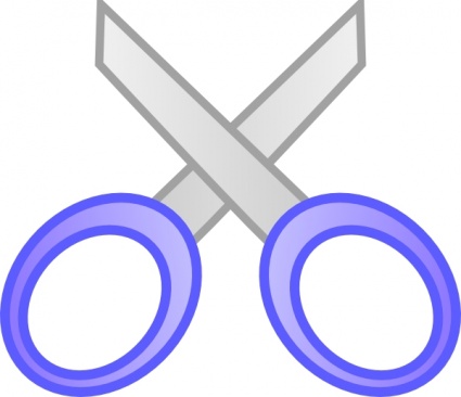 Scissors clip art vector, free vectors