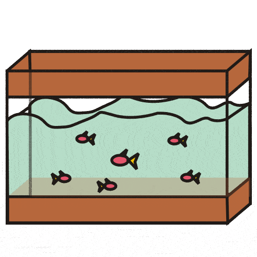 Fish In Tank Clipart