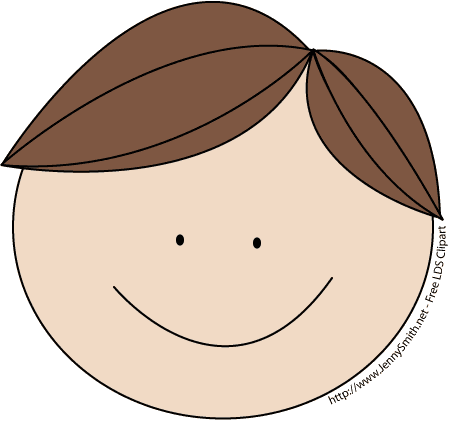 Brown Hair Clipart