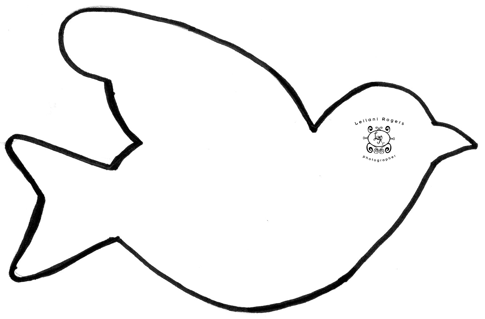 Best Photos of Template Of Dove - Dove Cut Out Template, Peace ...