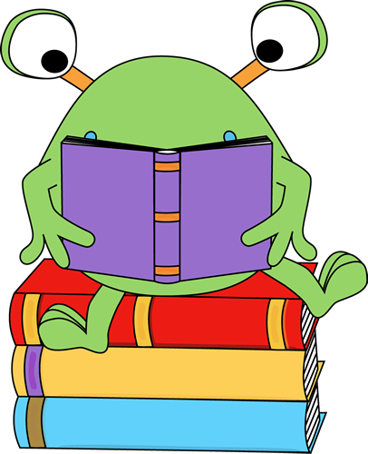 Cute Reading Clipart