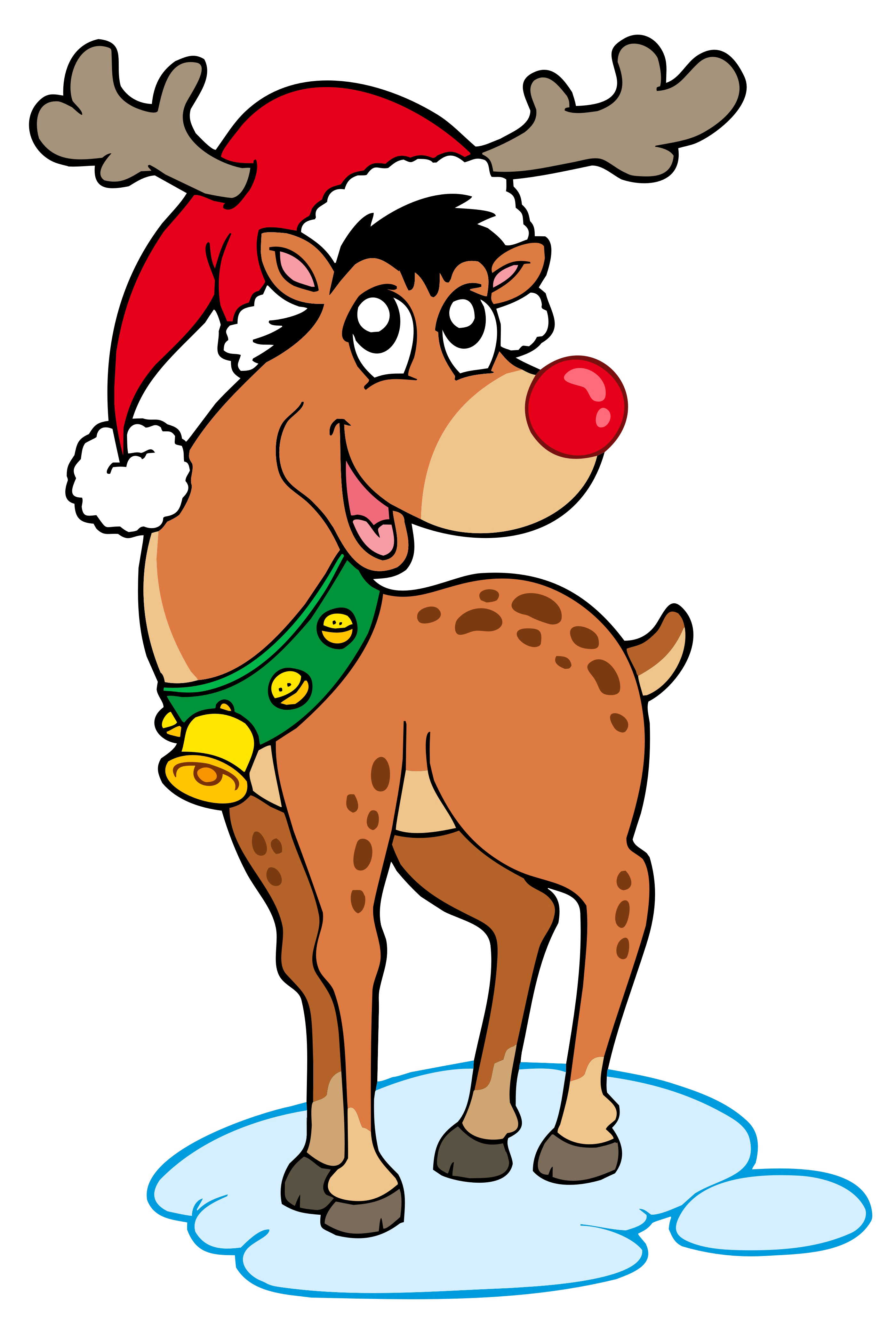 Christmas Pictures Reindeer - ClipArt Best