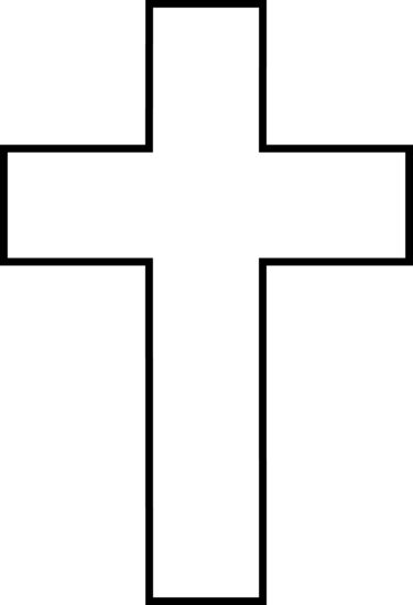 White cross clip art free