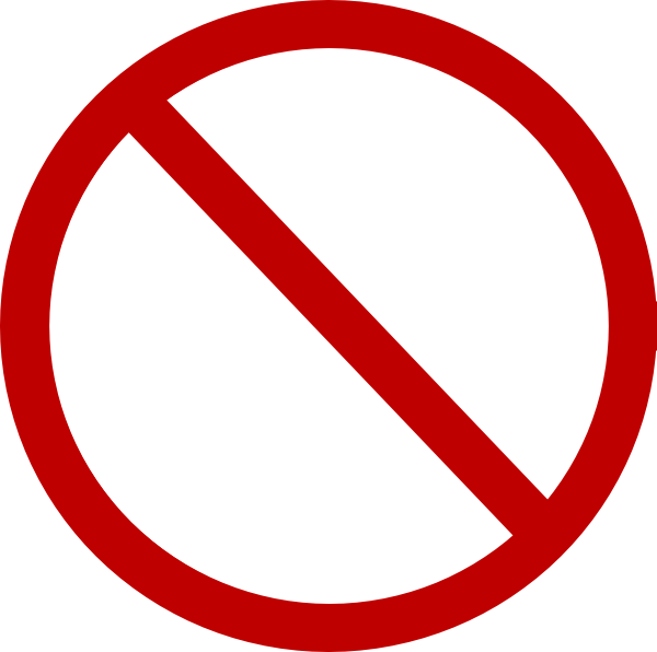 No Signs - ClipArt Best