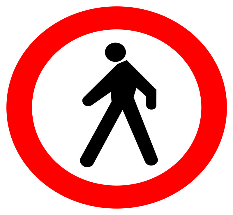 No Entrance Signs