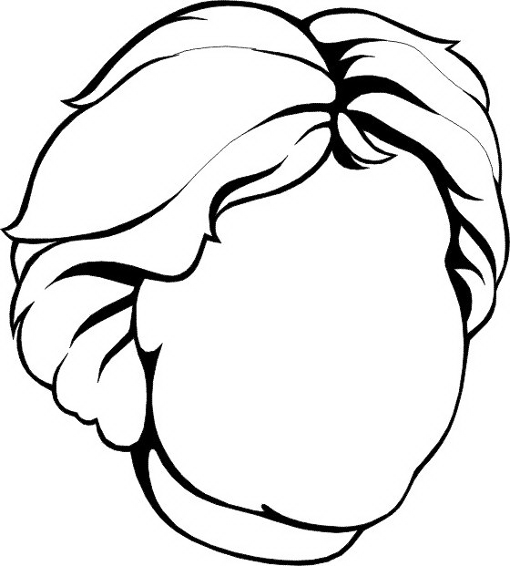 Coloring Page - Faces coloring pages 7