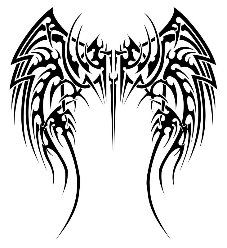 Tattoo - Tribal Angel Pictures, Images & Photos | Photobucket