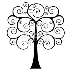 Black and white tree, Free stock image and Tree templates