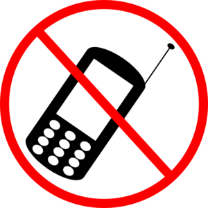 No phones clipart